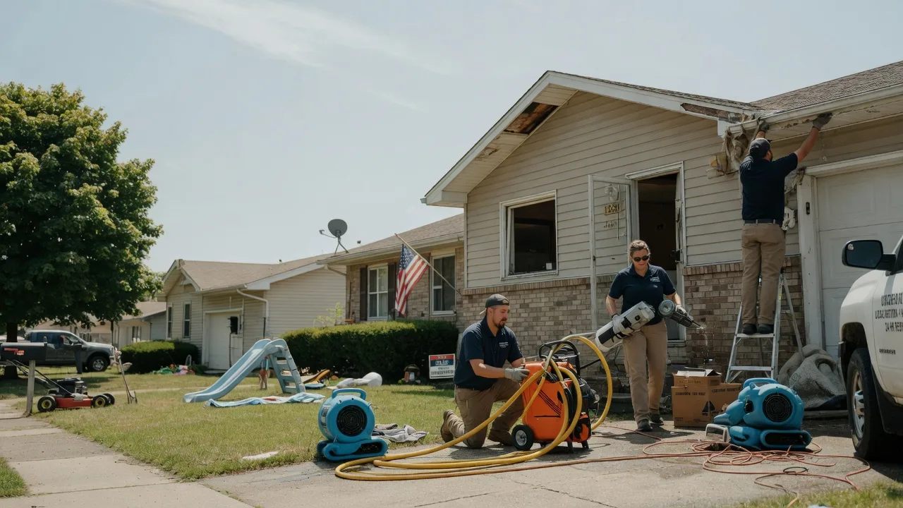 Water Damage Restoration in Steger, IL near me